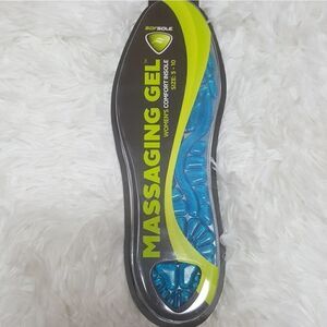 Sofsole Massaging gel womens comfort shoe insole
Size 5-10
New